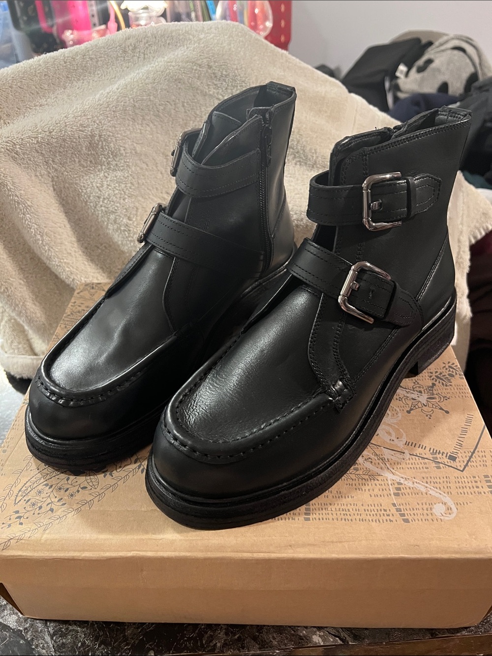 Free people is moto boot size 9.5 NWT